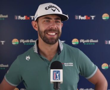 Erik Van Rooyen Saturday Flash Interview 2024 Myrtle Beach Classic ©️ PGA Tour