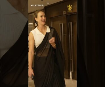 Good vibes only! Hoping for a Perry-fect match tonight. 🪩💫  Ellyse Perry | WPL 2024