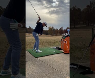 Part 1 of Fixing Active Legs on the Golf Downswing