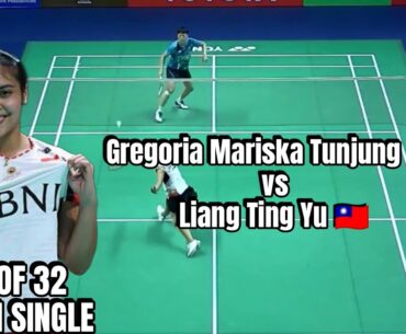 Gregoria Mariska Tunjung [3] vs Liang Ting Yu | Round 32 Toyota Thailand Open 2024