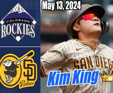 SD Padres vs COL Rockies [Highlights] | Padres back ! Kim Ha-Seong Home Run ! Blast !