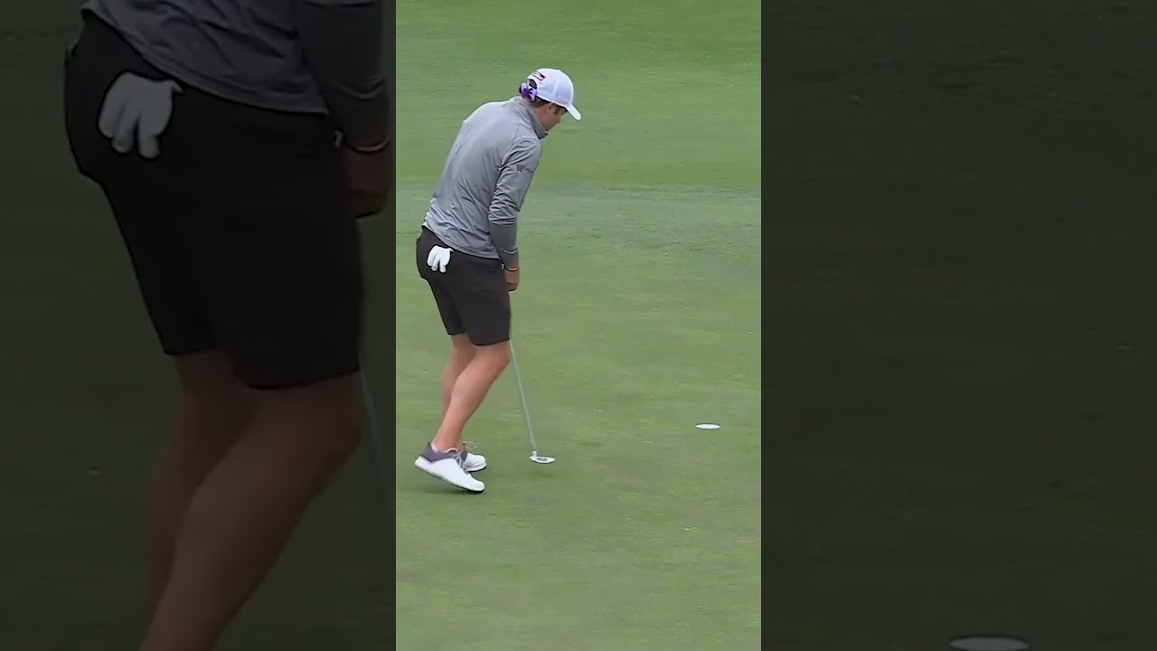 Perfectly executed putt ⛳️ Perfectly executed putt ⛳️