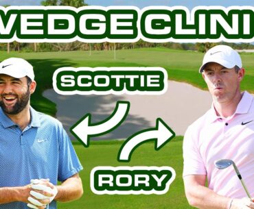 Watch Scottie Scheffler & Rory McIlroy's Wedge Clinic | TaylorMade Golf Europe