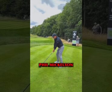 How to hit draws with your iron - Phil Michelson golf tip #golftips #golftechnique #golfingtips