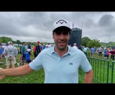 Entrevista Adrián Otaegui en la previa del PGA Championship 2024