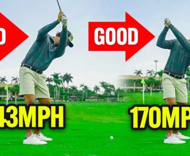 Gain 30+ Yards! The SLING SHOT Golf Swing