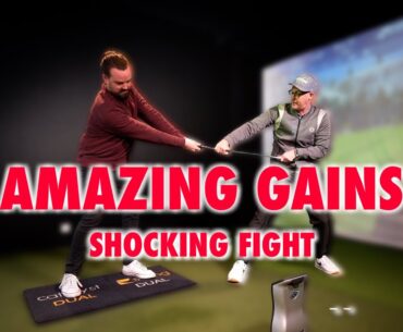 HUGE Fight To Fix This Golfers Swing - LIVE Golf Lessons