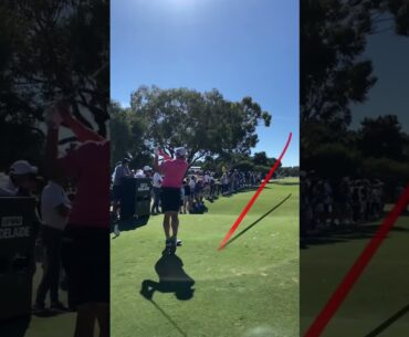 Peter Uihlein's Dramatic Tee Shot at Liv Golf Adelaide