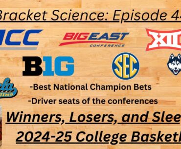 Winners, Losers, and Sleeper for the 2024-25 College Basketball Season