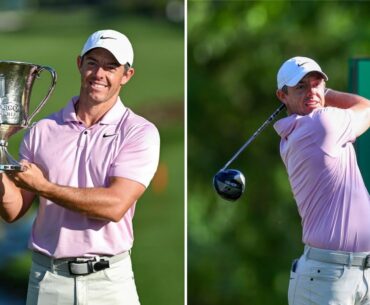 In a surprising victory, Rory McIlroy wins the Wells Fargo Championship with FIVE strokes