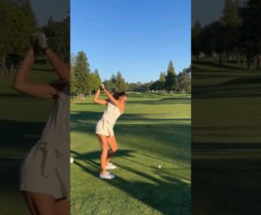 Jessica Maceira #golf #golfswing #shorts