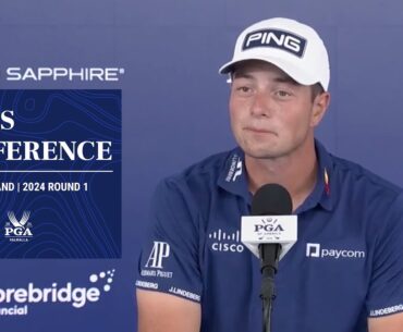 Viktor Hovland Press Conference | 2024 PGA Championship Round 1