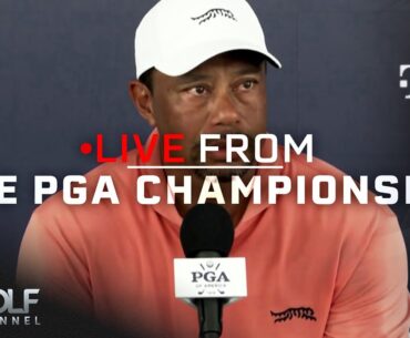 Tiger Woods: Need 'competitive flow' after Round 1 | Live From the PGA Championship | Golf Channel