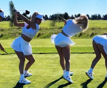 Watch This Paige Spiranac INSANE Trick Shot That You'll Never Believe! Golf Swing