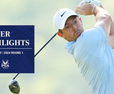 Rory McIlroy Highlights | 2024 PGA Championship Round 1