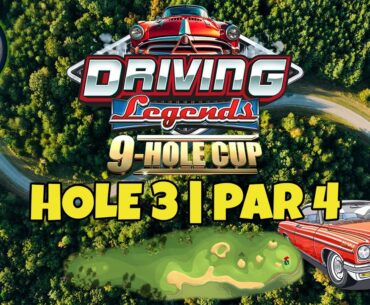 Master, QR Hole 3 - Par 4, EAGLE - Driving Legends 9-hole cup, *Golf Clash Guide*