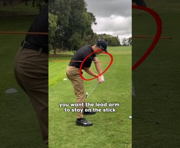 This Stick will fix your over the TOP!! #golf #golfswing #golfcoach #golftips #golflesson