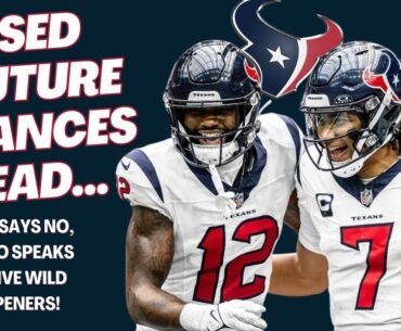 NFL Says NO To Texans, But WILD Possibilities Still Ahead & Nico Collins SPEAKS On Contract!