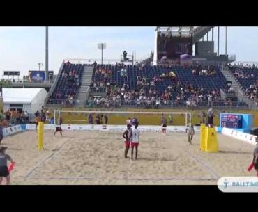 Gonzalez/Nivaldo CUB vs ARG Mehamed/Capogrosso Jul 13, 2015 - PAN Toronto 2015