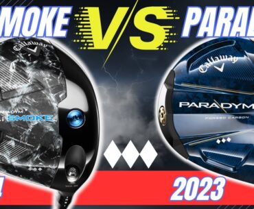 CALLAWAY AI SMOKE vs CALLAWAY PARADYM - TRIPLE DIAMONDS!!