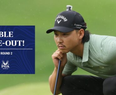 Min Woo Lee's delightful DOUBLE hole-out! | 2024 PGA Championship