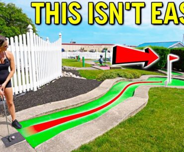 This Simple Looking Mini Golf Course Destroyed Us...