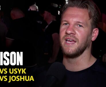 Anthony Joshua Trainer Ben Davison On Fury-Usyk & Fury-Joshua Fight