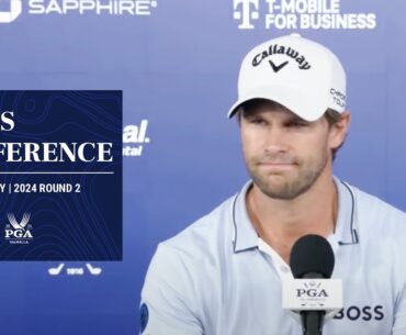 Thomas Detry Press Conference | 2024 PGA Championship Round 2