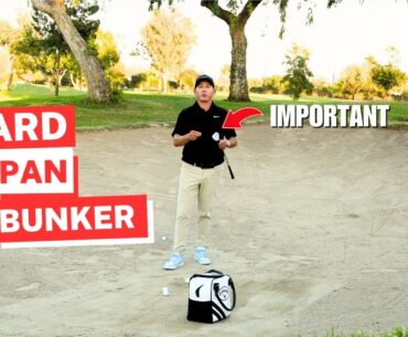 Play Better Golf - Hard Pan Bunker Shots