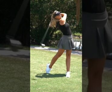 Sara Winter #golf #golfswing #shorts