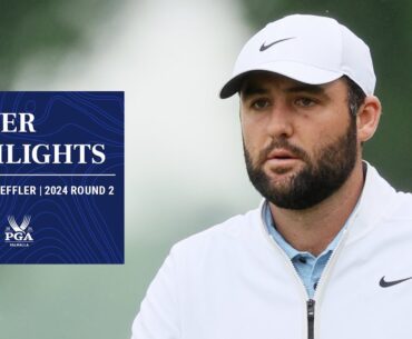 Scottie Scheffler Shoots 5-Under 66 | Round 2 Highlights | 2024 PGA Championship