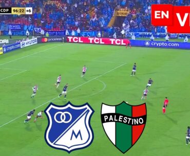 🔴 MILLONARIOS 1 - 1 PALESTINO EN VIVO / COPA LIBERTADORES 2024 | NOTICIAS DEL VERDE