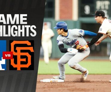 Dodgers vs. Giants Game Highlights (5/13/24) | MLB Highlights