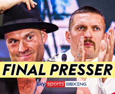 Full final Tyson Fury vs Oleksandr Usyk press conference! 🚨