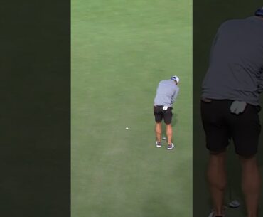 Smooth stroke on the green ⛳️