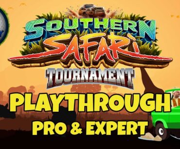 PRO & EXPERT Playthrough, Hole 1-9 - Southern Safari Tournament! *Golf Clash Guide*