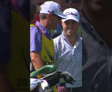 How did Justin Thomas do this!?! #shorts