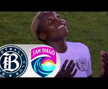 BAY FC vs San Diego Wave Highlights