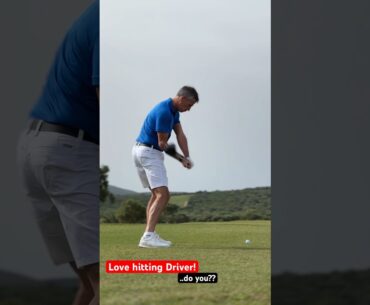 Why would you NOT hit Driver?? #letitgo #costanavarino #golfisfun #golfers #thedriver #golfswings