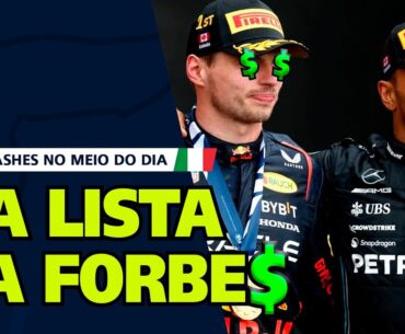 Verstappen e Hamilton no top 20 dos atletas mais bem pagos no mundo; Williams fala com 3 pilotos.