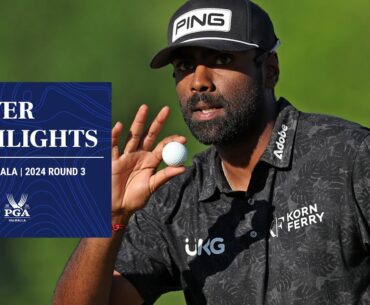 Sahith Theegala Battles to Brilliant 4-Under Par! | 2024 PGA Championship Round 3