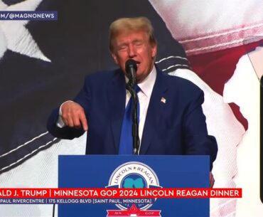 🇺🇸 Donald Trump | Minnesota GOP Lincoln Reagan Dinner in Saint Paul, MN (May 17, 2024) [CC]