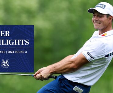 Viktor Hovland Powers Into Contention | Round 3 Highlights | 2024 PGA Championship Round 3