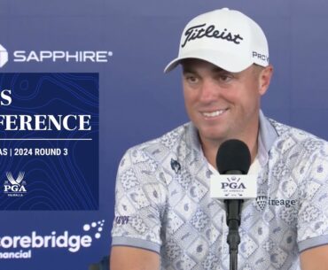 Justin Thomas Press Conference | 2024 PGA Championship Round 3