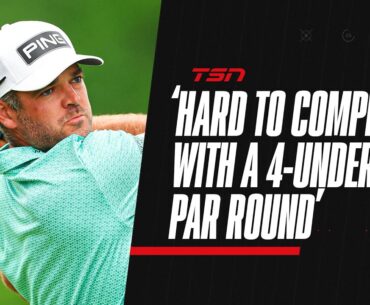 Conners: 'Hard to complain with a 4-under par round'