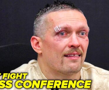 Oleksandr Usyk's EMOTIONAL Full Post Fight Press Conference vs Tyson Fury • Fury vs Usyk