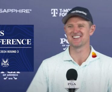 Justin Rose Press Conference | 2024 PGA Championship Round 3