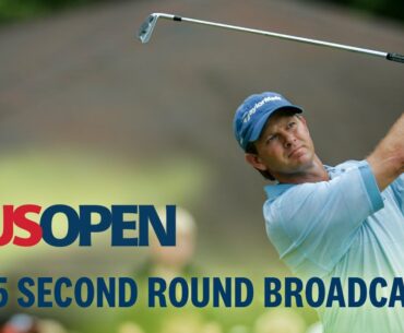 2005 U.S. Open (Round 2): Retief Goosen Charges on at Pinehurst No. 2 | Full Broadcast