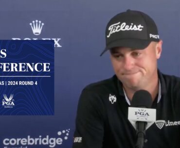 Justin Thomas Press Conference | 2024 PGA Championship Round 4