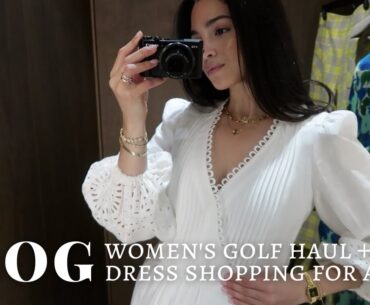 WOMENS GOLF OUTFIT HAUL + DRESS SHOPPING & SOLO DATE | VLOG S5:E13 | Samantha Guerrero